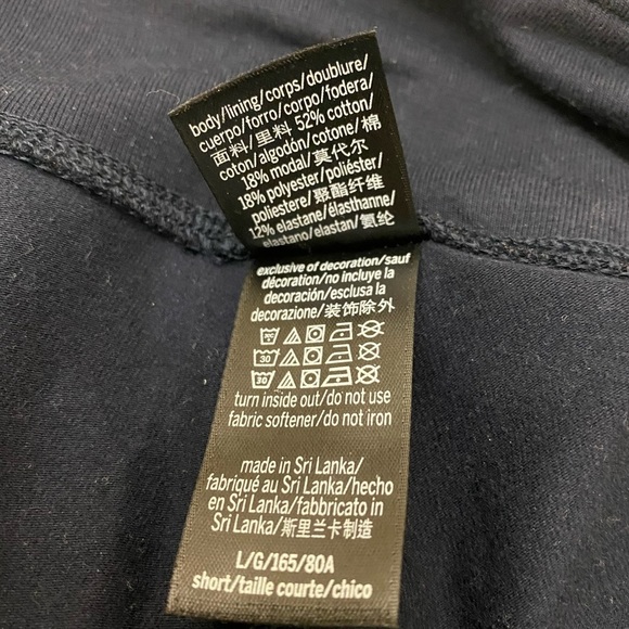 Victoria Sport Navy Blue Yoga Pant Large Worn Once - Picture 6 of 8